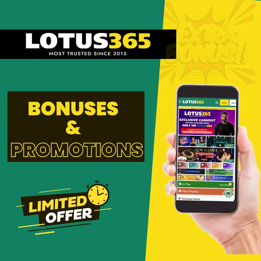 Bonuses Lotus365