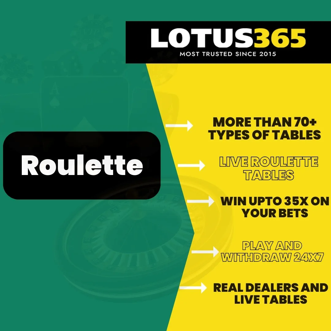 Lotus365 Roulette